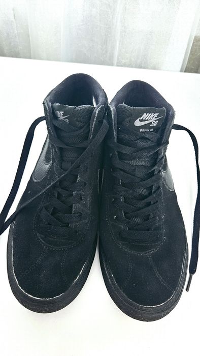 Adidas Nike SB Bruin High Black originali 39 ghete