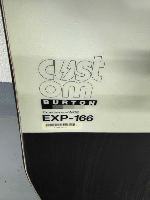 placa snowboard burton custom experience wide L166cm