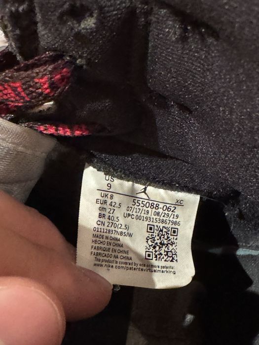 Nike Air Jordan 1 High OG Black/Red