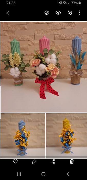 Lumanari cununie/ botez