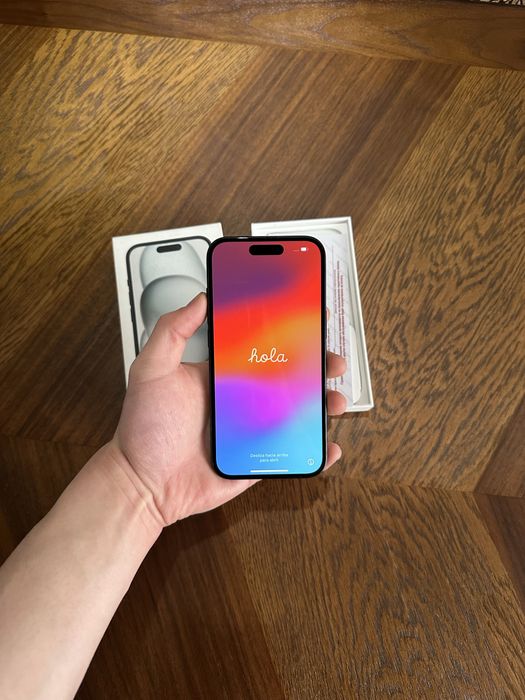 Iphone 15 128 gb black в идеале