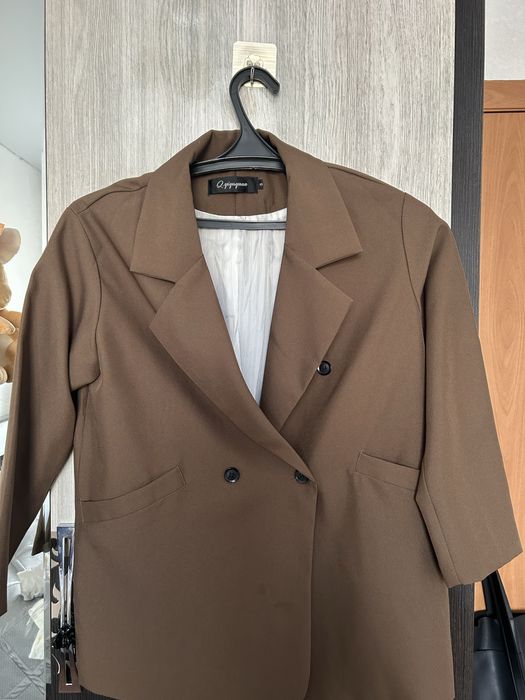 Пиджак коричневый 2000
