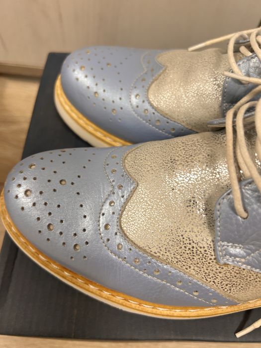 Pantofi piele naturala, dama, 39, Marelbo