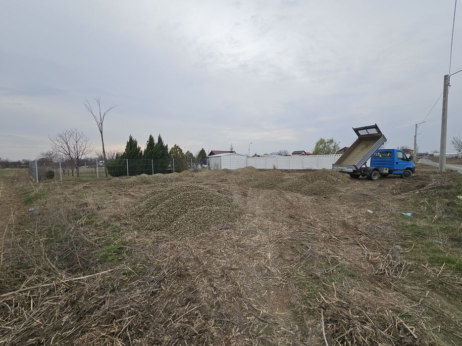 Pamant negru chișai pentru gazon