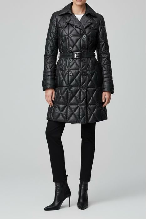 Geacă tip trench ADD cu puf si pene