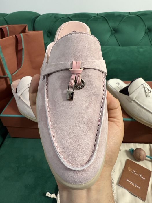 Mocasini Loro Piana piele naturala 100% Full Box colectie noua