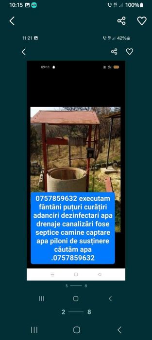 Curatire Fântână alba