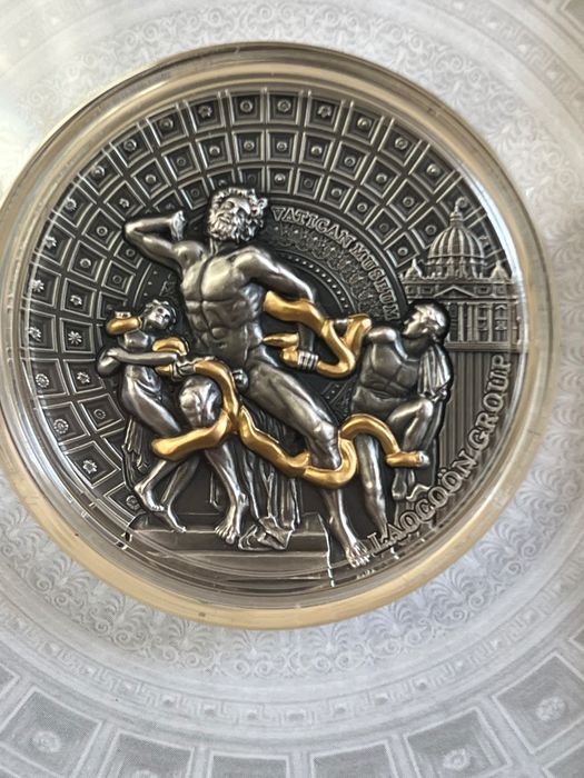 Сребърна монета 2oz Шедьовър на скулптурното изкуство