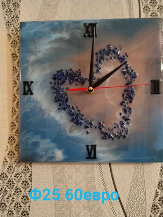 Ръчно Изработени  часовници от епоксидна смола