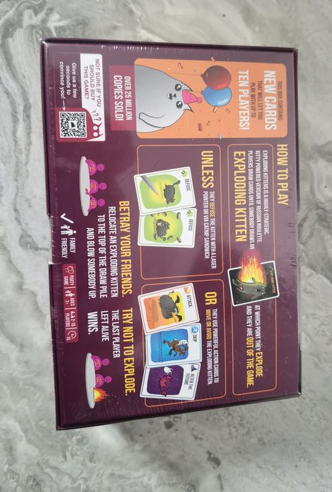 Joc de societate Exploding Kittens party pack