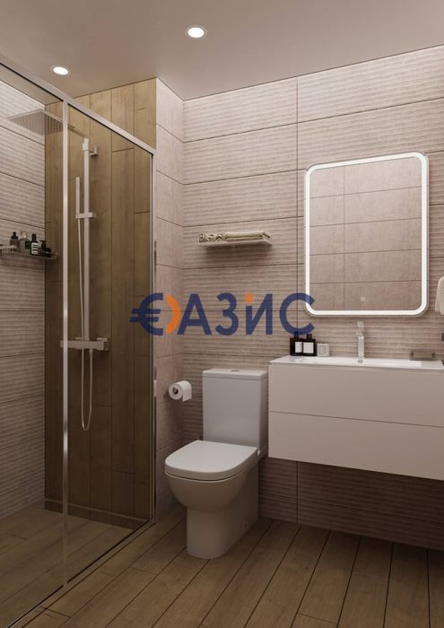 Продава се Двустаен апартамент в к.к. Слънчев бряг - 64 кв.м за 1868 €/кв.м - Снимка #7