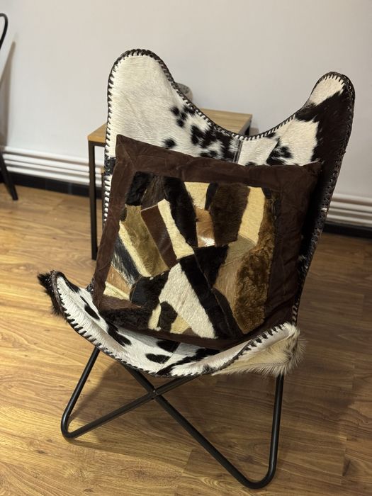 Scaun piele naturala capra nou