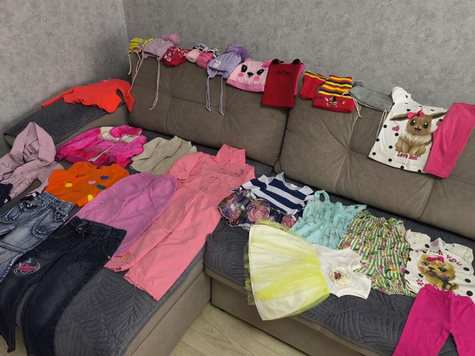 Пакет вещей на девочку от 9 месяцев до 2 лет