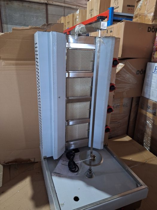 Дюнер машина на газ професионален- CE с долен мотор-