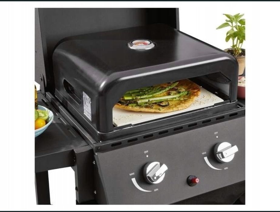 cuptor piatra pizza tarte baghete pentru gratar pe gaz lemne termostat