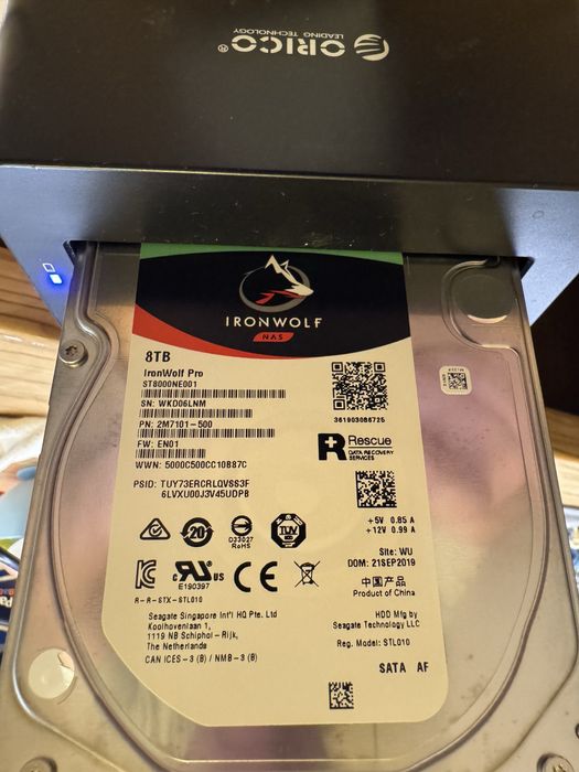 HDD NAS Seagate Ironwolf Pro 8TB