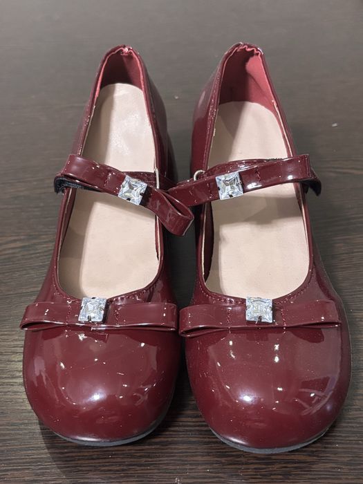 Бордовые туфли, 36р