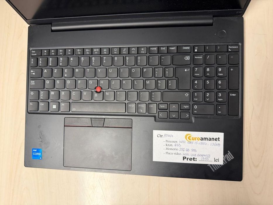 Laptop Lenovo ThinkPad E16, Intel Core i5-1335U -T-