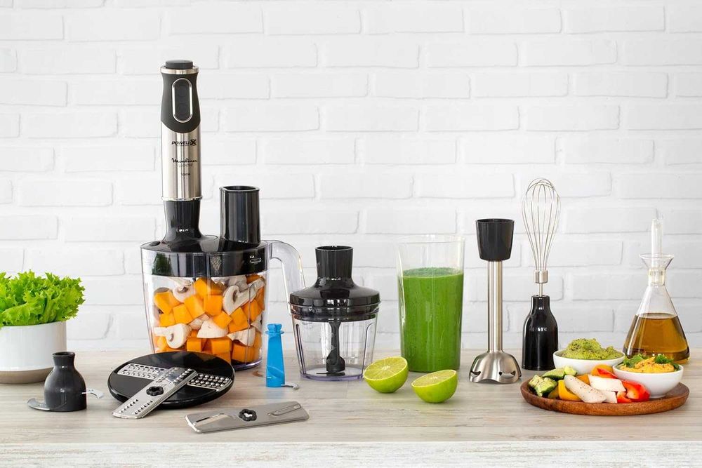 Нов Мощен Блендер и Чопър Moulinex QuickChef DD6558 3в1 1000W DD655811