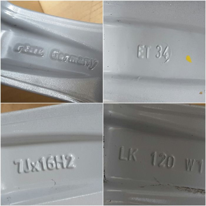 jante aliaj 16; 5x120; Vw T5, T6, Caravelle, Multivan