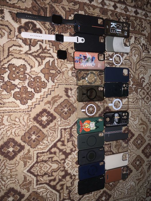 chexol iphone Xs, 11 pro max, 13 pro ga chexol bor xammasi 20 min dan