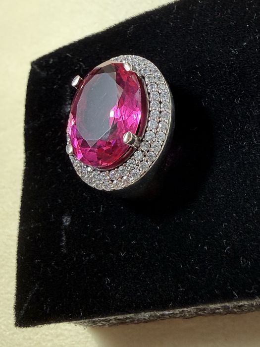 Inel superb din Argint 925 cu Spinel Roz