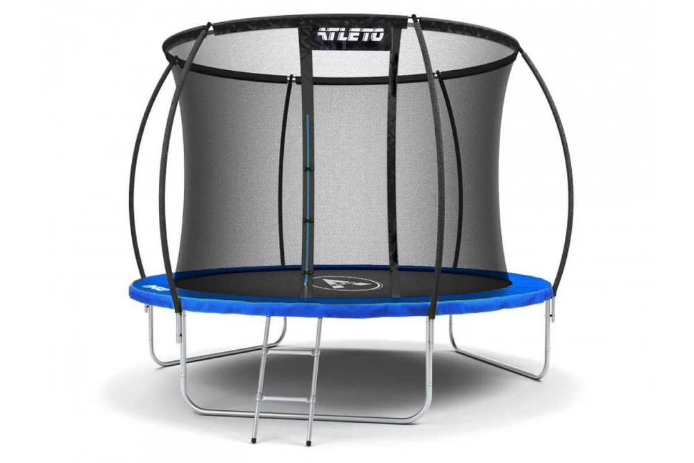 ПРОМОЦИЯ ! Детски батут AtletoS Ф244 см, зелен, 299лв.