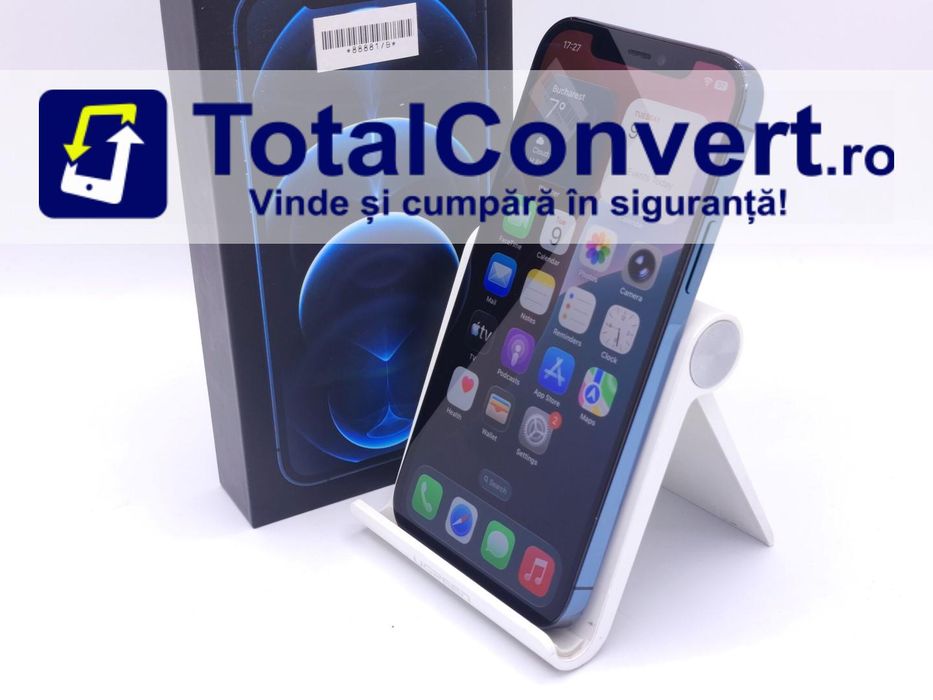 Apple iPhone 12 Pro 256GB Pacific Blue 6GB, Garantie 24 luni | #D88881