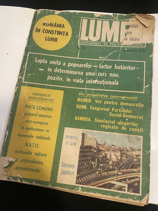 Revistă și ziare vechi
