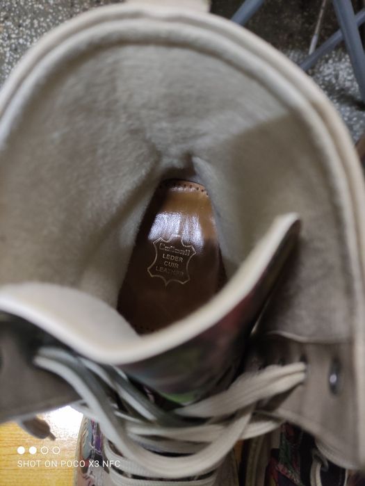 Пъстри боти със суров каучук