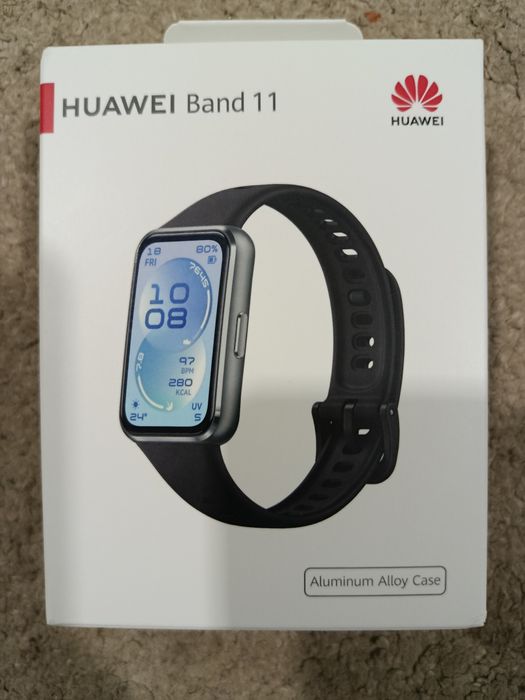 Huawei band 11 metallic black