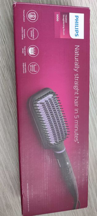 Perie par / placa par incalzita indreptare  Philips BHH880/00