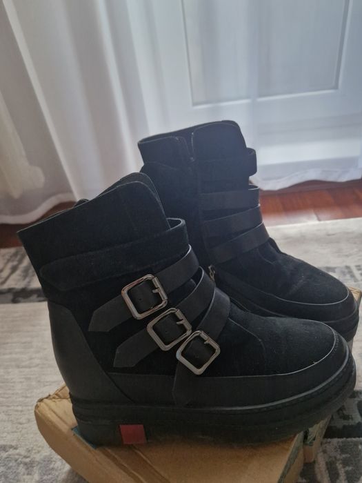 Продам зимние полусапожки