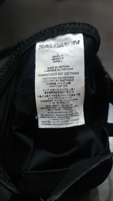Гети Salomon размер L