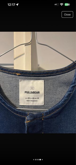 Salopeta Jeans Pull and Bear