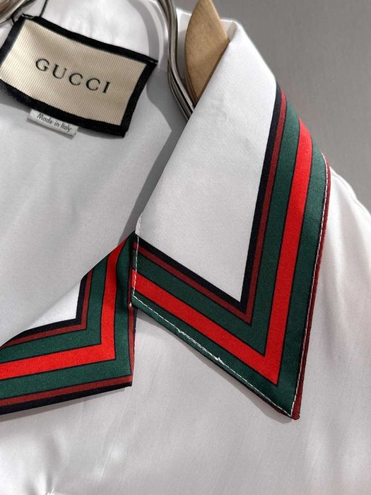 Trico cu logo-ul Gucci, țesătură de bumbac ușoară