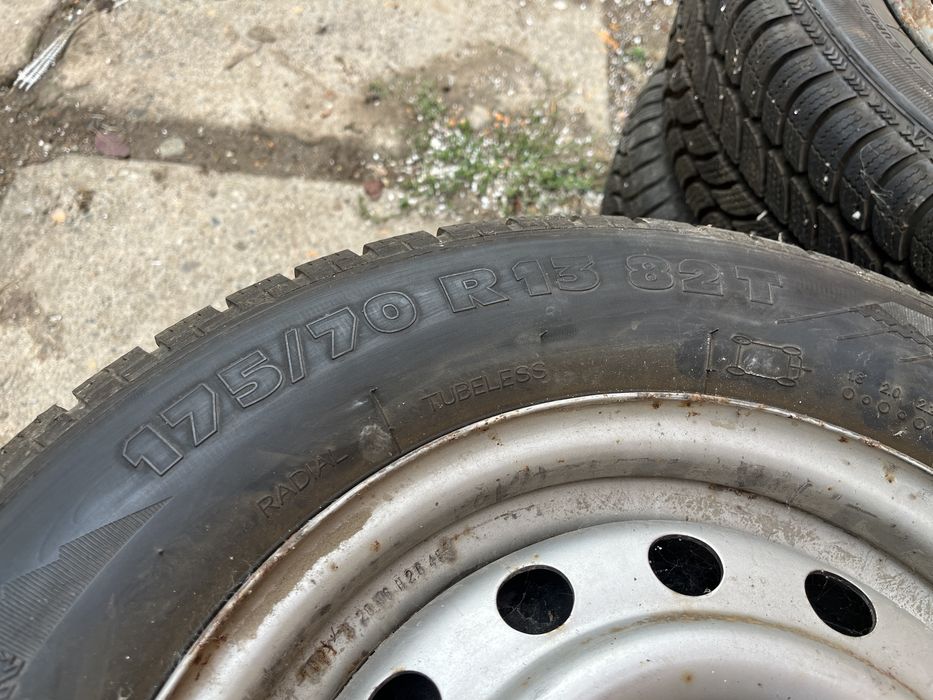 4бр зимни с джанти 13ки 4х100