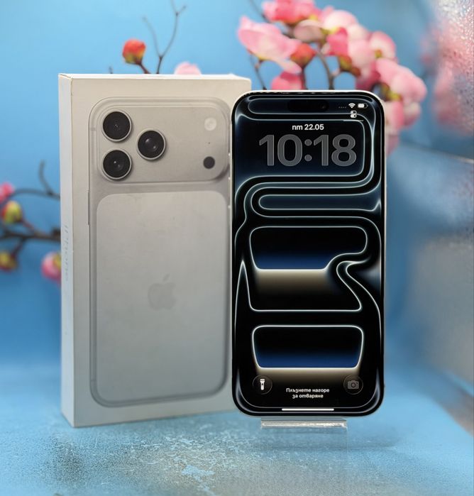 ГАРАНЦИОНЕН!!! Apple iPhone 17 Pro Max, 256GB, 5G, Silver
