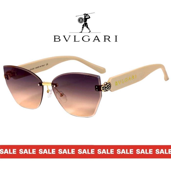 Bvlgari King 2027 Дамски слънчеви очила с Луксозна Змийска глава