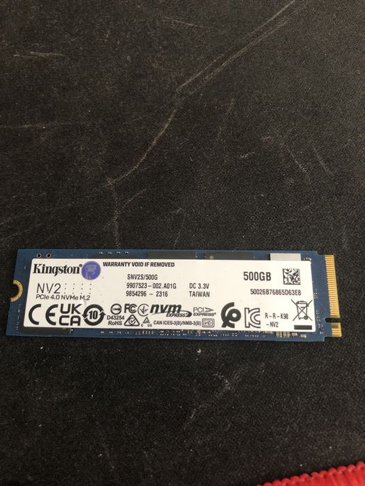 Прлдается ssd m2
