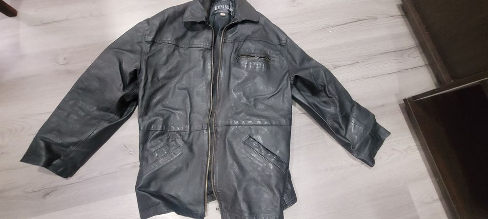 Мъжко кожено яке (телешки бокс))