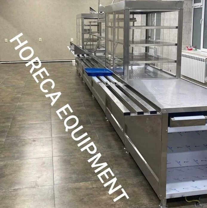 Линии раздачи для общепита, столовой , кафе из ЛДСП.