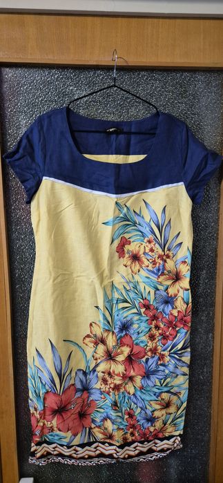 Rochie din in, marimea 44, noua, nepurtata