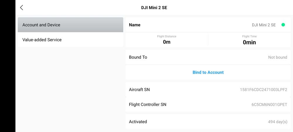 Drona Dji mini 2 se in garantie