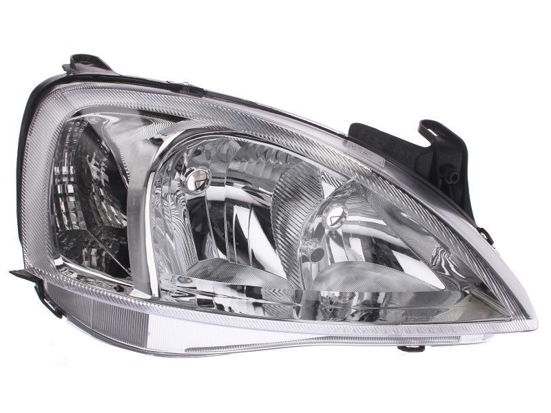 Far Opel Corsa C 09.2004-10.2010 TYC fata dreapta, tip bec H1+H7, reglare electrica, far tip Valeo