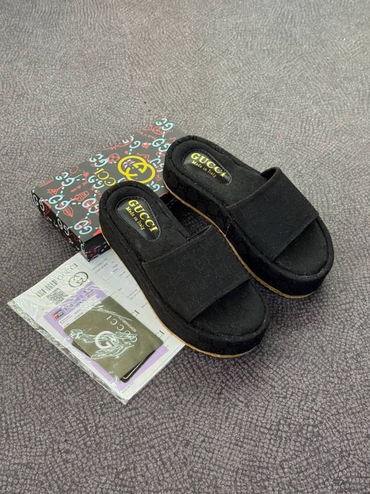 Дамски супер високи и удобни чехли