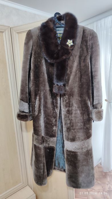 Шуба женская мутон