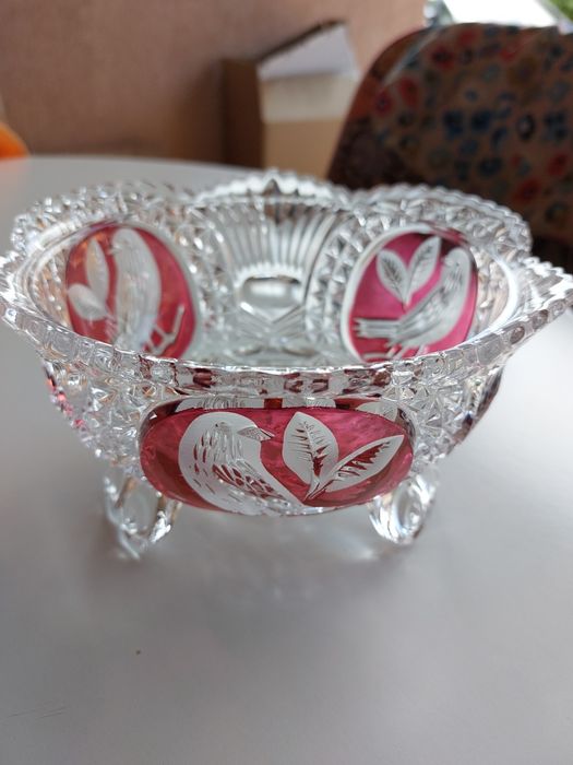 Fructiera din cristal