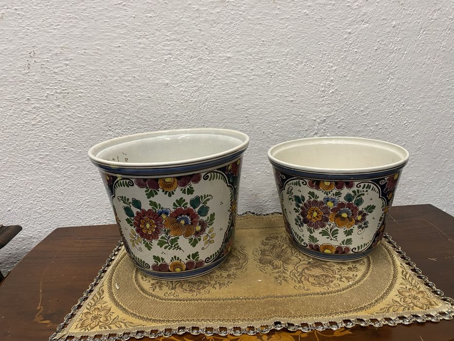 Холандски порцеланови кашпи на делфт кашпа - саксия