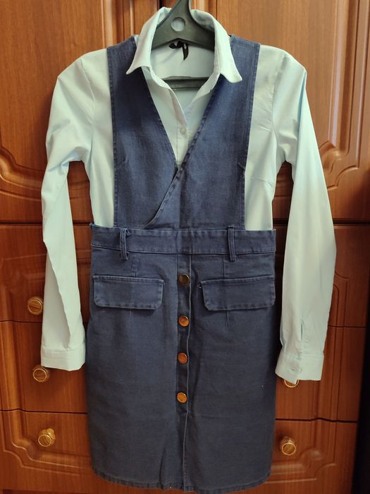 Джинсовые юбки для девочек